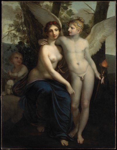 Die Vereinigung von Liebe und Freundschaft, ca. 1793 von Pierre Paul Prudhon